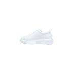 White Leather Chunky Sneakers