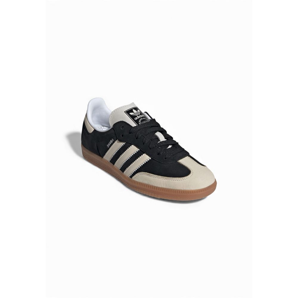 Black Leather Low Top Sneakers