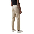 Beige Lyocell Dress Pants
