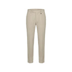 Beige Lyocell Dress Pants