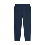 Blue Polyamide Dress Pants