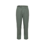 Green Lyocell Casual Pants