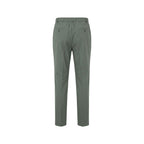 Green Lyocell Casual Pants
