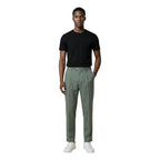 Green Lyocell Casual Pants