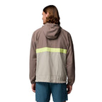 Gray Nylon Shell Jacket