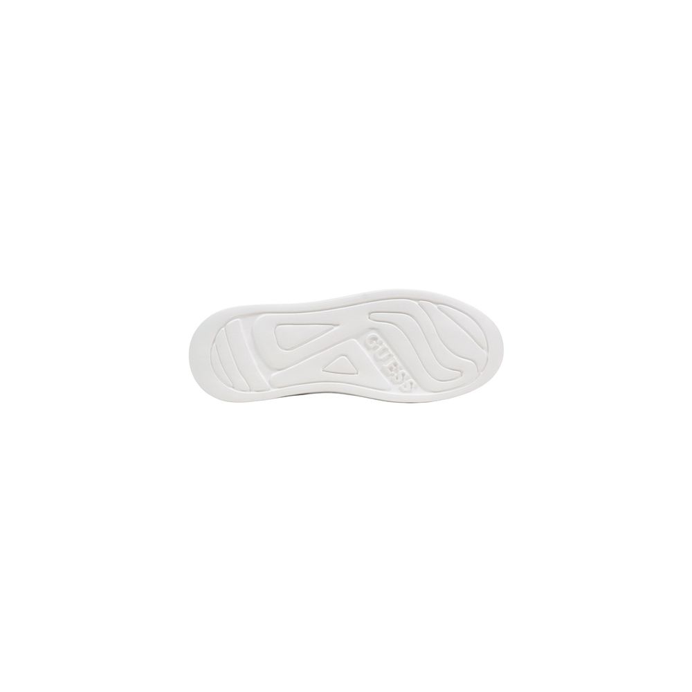 White Leather Low Top Sneakers