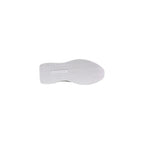 White Polyethylene Platform Sneakers