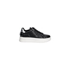 Black Polyethylene Platform Sneakers