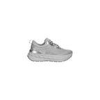 Silver Polyester Chunky Sneakers