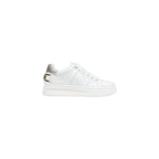 White Polyethylene Platform Sneakers