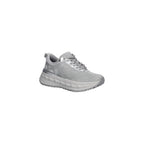 Silver Polyester Chunky Sneakers