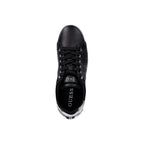 Black Polyethylene Platform Sneakers