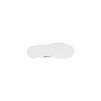 White Polyethylene Platform Sneakers