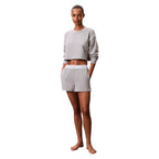 Gray Cotton Bottoms Sleepwear