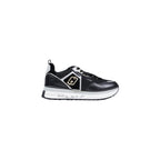 Black Polyethylene Chunky Sneakers