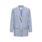 Blue Polyester Blazer
