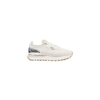 Beige Polyester Athletic Sneakers