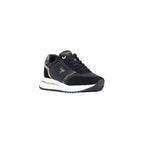 Bicolor Polyester Athletic Sneakers