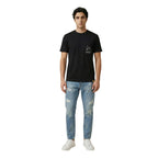 Black Cotton T-Shirt