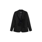 Gray Polyester Blazer