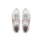 White Synthetic Athletic Sneakers