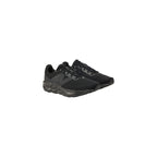 Black Synthetic Athletic Sneakers