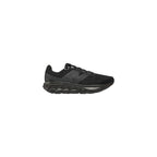 Black Synthetic Athletic Sneakers