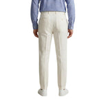 White Linen Casual Pants