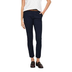 Blue Cotton Chino Pants