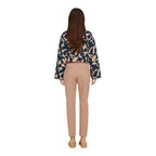 Beige Cotton Chino Pants