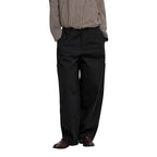 Black Cotton Cargo Pants
