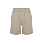 Beige Cotton Knee Length