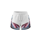 White Cotton Short And Mini Shorts