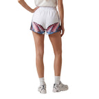 White Cotton Short And Mini Shorts