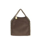 Brown Suede Leather Handbag