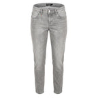 Grey Cotton Women's Jeans