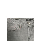 Grey Cotton Women's Jeans