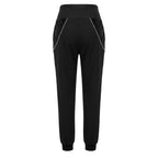 Black Cotton Women's Sweatpant
