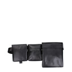 Black Leather Backpack