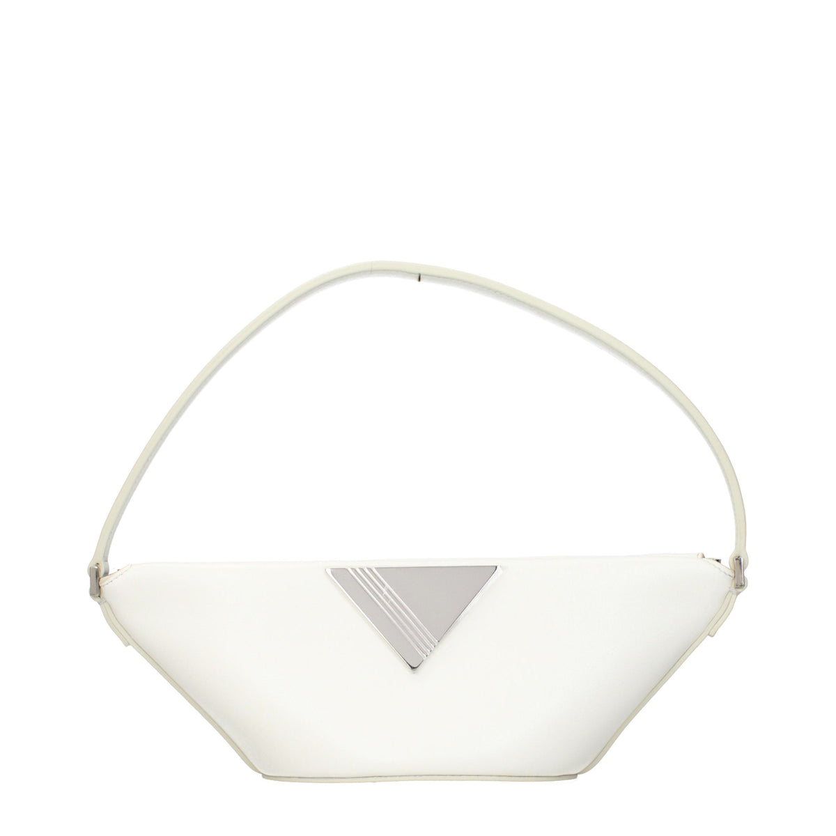 White Leather Handbag