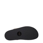 Brown Leather Flat Sandals