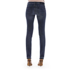 Blue Cotton Women Jeans