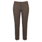 Brown Wool Women Pants