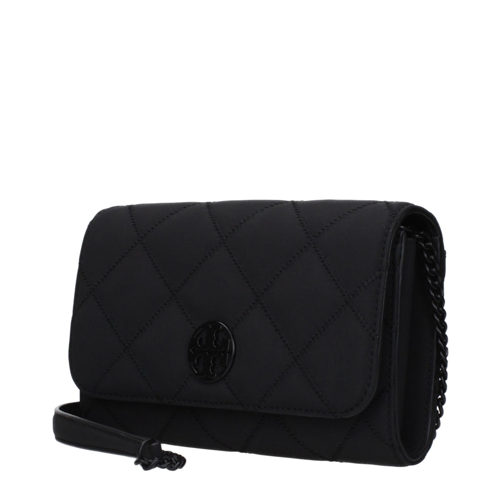 Black Leather Clutch Bag