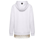 White Cotton Women's Sweatshirt