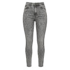 Grey Cotton Women Pants