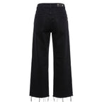 Black Cotton Women Pant