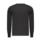 "Black Viscosa Mens Sweater"
