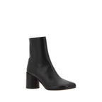 Black Lamb Ovis Aries Ankle Boots