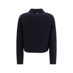 Blue Wool Oves Aries Full-Length Jacket